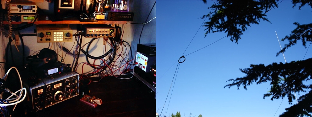 S53RA shack and antennas 1998 to 2009