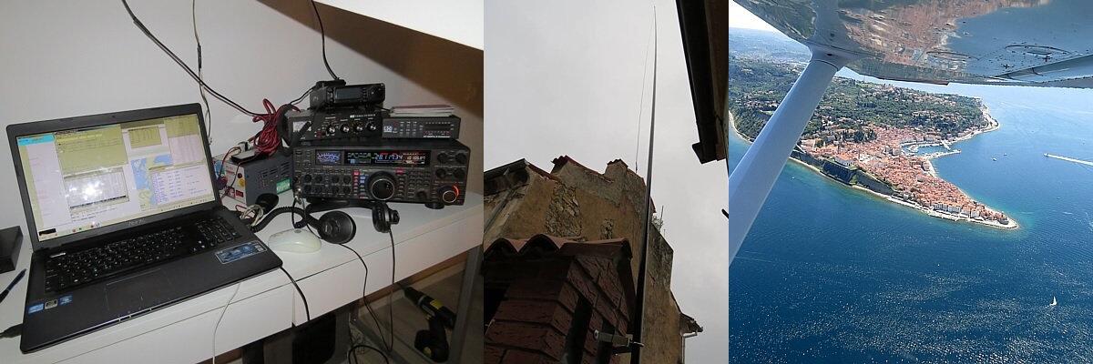S53RA shack and antennas 2014 to 2018